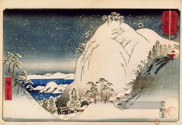  Provinz Kunst - Yugasan in der biza Provinz Utagawa Hiroshige Ukiyoe